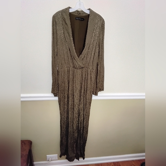 House Of Harlow 1960 Green Rossi Jumpsuit Large - Picture 6 of 6